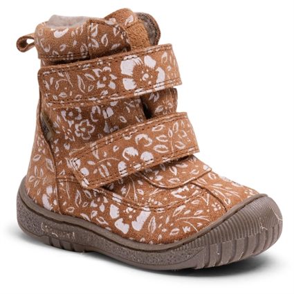 Bisgaard Ellis Tex Støvler Brandy Flowers - Str. 22