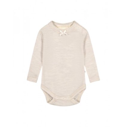 Body I 1x1 Rib Med Knapper I 100% Merino Uld, Oeko-texÂ® Nature Melange 56