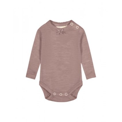 Body Med Knapper I 100% Merino Uld, Oeko-texÂ® 56 Lavender