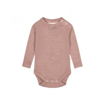 Body Med Knapper I 100% Merino Uld, Oeko-texÂ® 62 Soft Rose