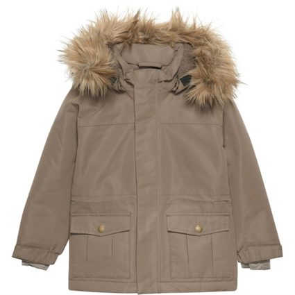 En Fant Jakke Solid Chocolate Chip - Str. 104
