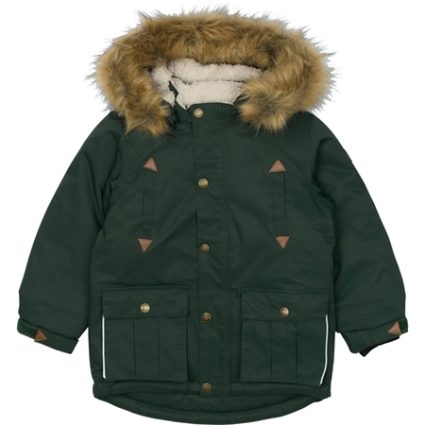 MIKK-LINE Parka Vinterjakke Darkest Sprouce