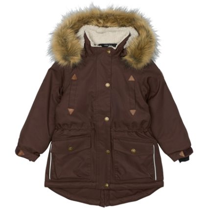 MIKK-LINE Parka Vinterjakke French Roast