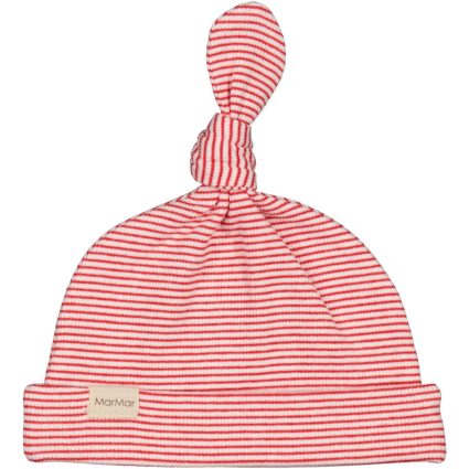 MarMar New Born Modal Fine Rib Red Stripe Aiki Hue - Str. 0 mdr/44