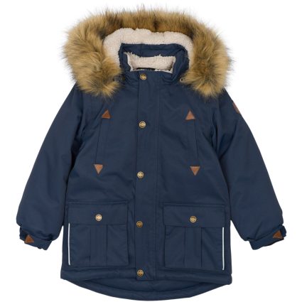 Mikk-Line Blue Nights Twill Nylon Parca - Str. 104