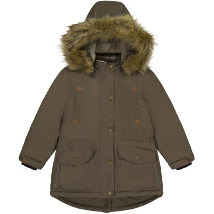 Mikk-Line Chocolate Chip Twill Nylon Parca - Str. 140