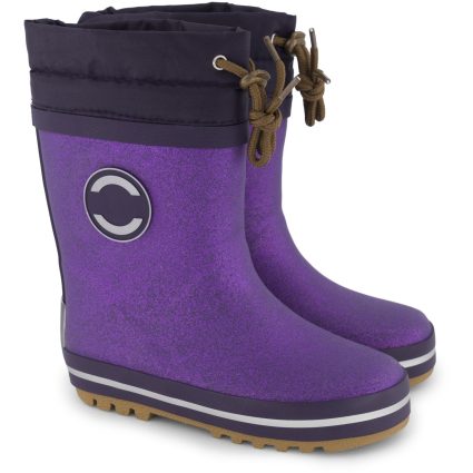 Mikk-Line Nightshade Vinter Gummistøvler Glitter - Str. 22