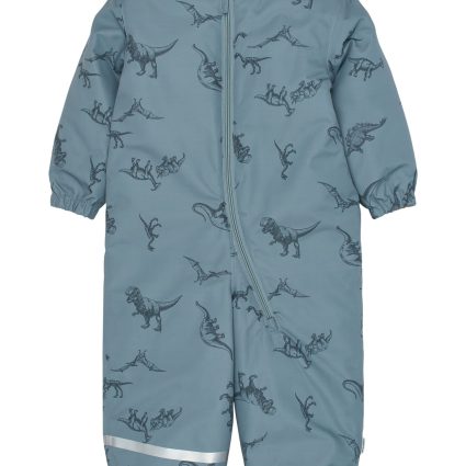 Mikk-Line Snow Suit - Dino Stroke AOP - 74 cm