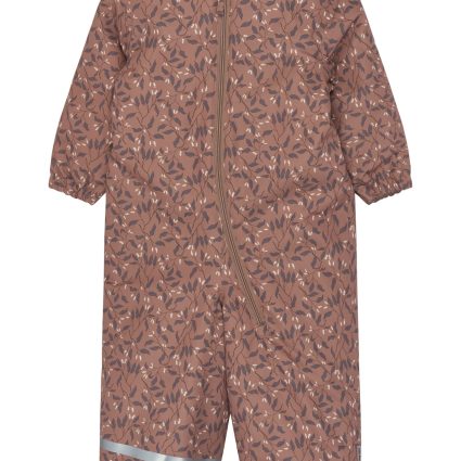 Mikk-Line Snow Suit - Leaf AOP - 74 cm