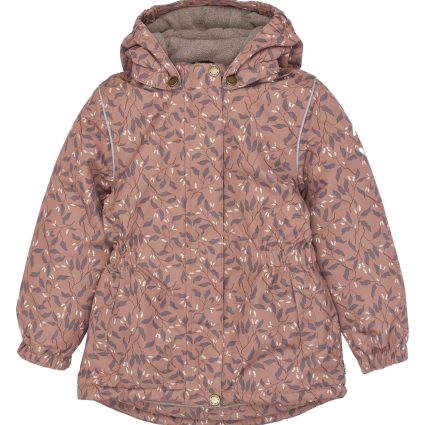 Mikk-Line Winter Jacket - Leaf AOP - 92 cm