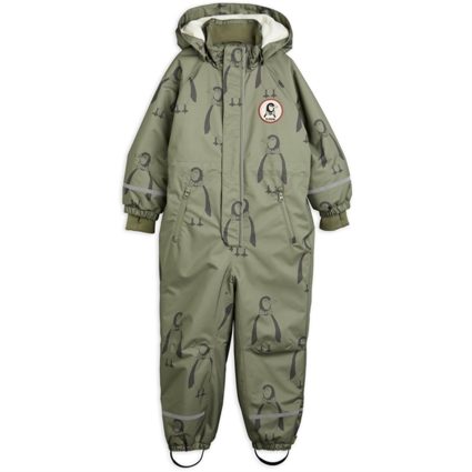 Mini Rodini Kebnekaise Penguin Flyverdragt Green - Str. 92