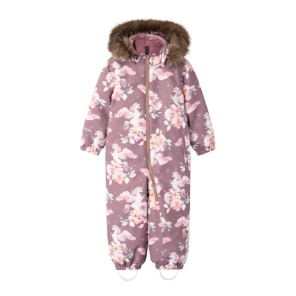 NAME IT Flyverdragt SNOW10 Enhjørning Grape Shake