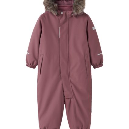 NAME IT Flyverdragt SNOW10 Rose Brown