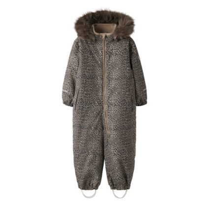 NAME IT Flyverdragt Snow10 Silver Mink Leo