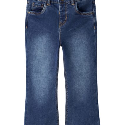 NAME IT Jeans Fleece Salli Boot Dark Blue Denim