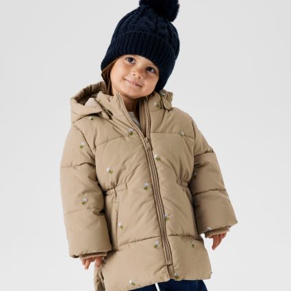 NAME IT Puffer Jakke Molly Puffer Silver Mink