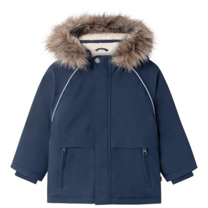 NAME IT SNOW05 Vinterjakke Dark Sapphire