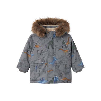 NAME IT SNOW05 Vinterjakke Dino Mockingbird