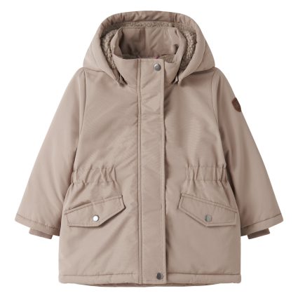 NAME IT Vinter Jakke Marlow Parka Silver Mink