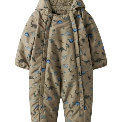 Name It Snow05 Suit Flyverdragt – Silver Mink – 50-56 Name It Snow05 Suit Flyverdragt - Silver Mink - 50-56