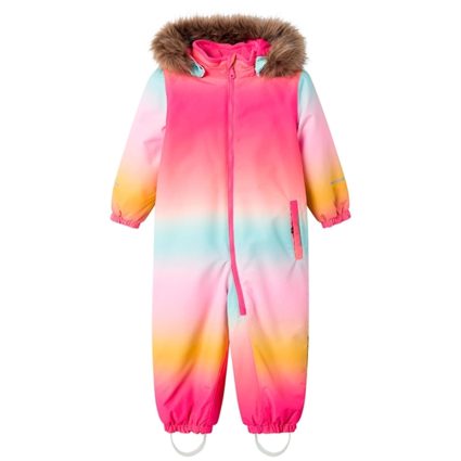 Name it Bonbon Snow Flyverdragt Colour Flow - Str. 80