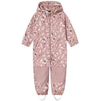 Name it Deauville Mauve Alfa08 Softshell Flyverdragt AOP Noos - Str. 104