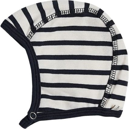 Racing Kids Baby Hue Stripe 1-lags Navy/Hvid - Str. 1-3 mdr/56