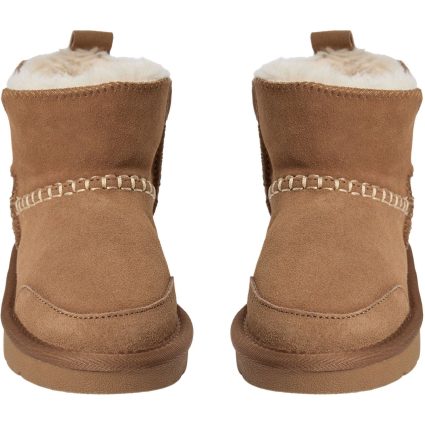 Sofie Schnoor Tan Suede Støvler - Str. 23