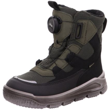 Superfit Black/Green Mars Vinterstøvler m. Varm Fór - Str. 38