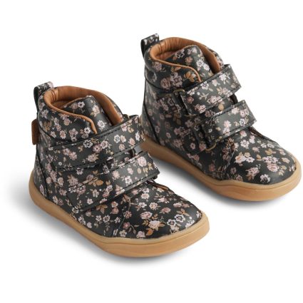 Wheat Black Flowers Støvler Sixanni Tex - Str. 22