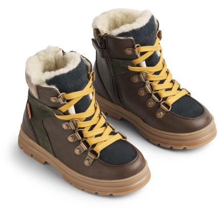 Wheat Dark Brown Vinterstøvler Toni Hiker Tex - Str. 25