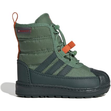 adidas Originals Preloved Green/Mineral Green/Orange Superstar 360 Boot 2.0 I Støvler - Str. 22